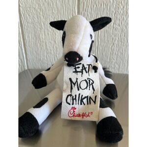 Chick fil A Cow Plush‎ Toy Eat Mor Chikin Stuffed Animal